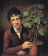 Rembrandt Peale, Rubens Peale with a Geranium